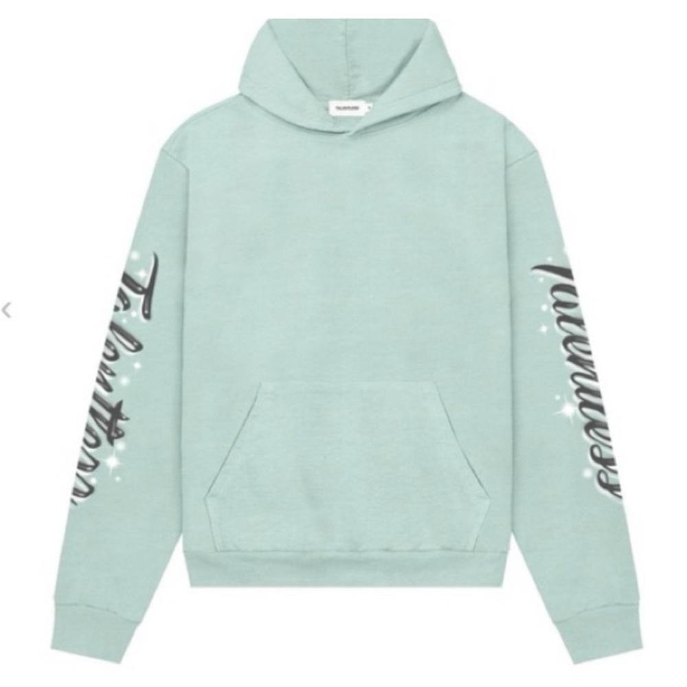 NWOT TALENTLESS Glacier Pullover Sweatshirt with Ribbed Cuffs